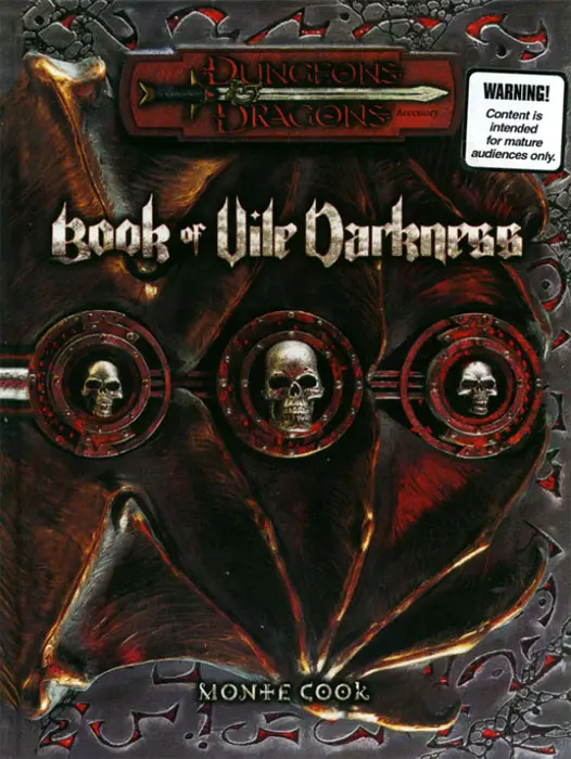 Book of Vile Darkness Cover
